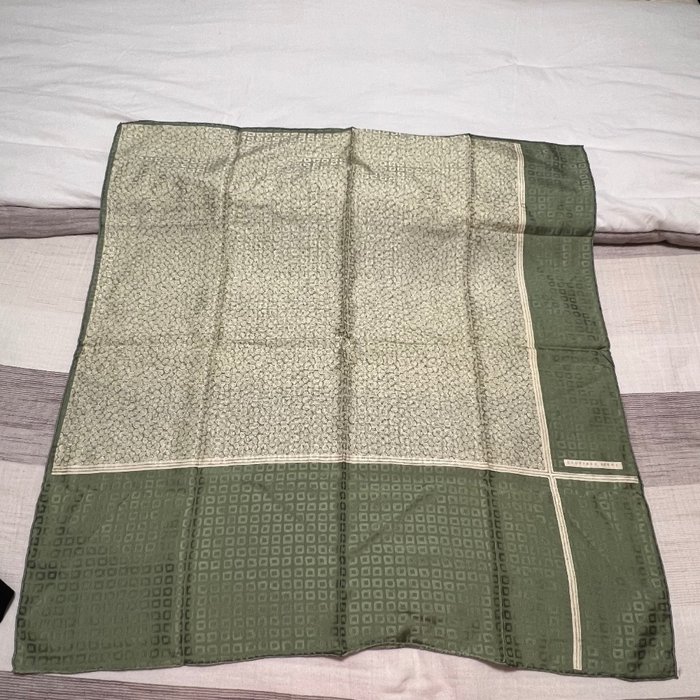 Geoffrey Beene for Maison Aix 100% Silk Scarf